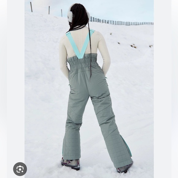 Free People FP Movement Women's All Prepped Waterproof Snow Bib - Picture 3 of 4